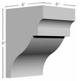 thumbnail image 2 of Ekena Millwork 6"W x 6"D x 8"H Wigan Bracket, 2 of 5