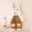 Coffee, variant on IVEYRTF Toddler Kids Bodysuit Cute Print Fleece-Lined Hooded Romper Zip Thermal Fall Winter Cozy Warm One-Piece Outerwear for Baby 1-2 Years(Coffee,9 Months)
