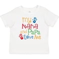 thumbnail image 3 of Inktastic My Nana and Papa Love Me Boys or Girls Baby T-Shirt, 3 of 5