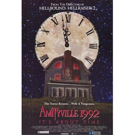 Posterazzi  Amityville 1992 Its About Time Movie Poster
