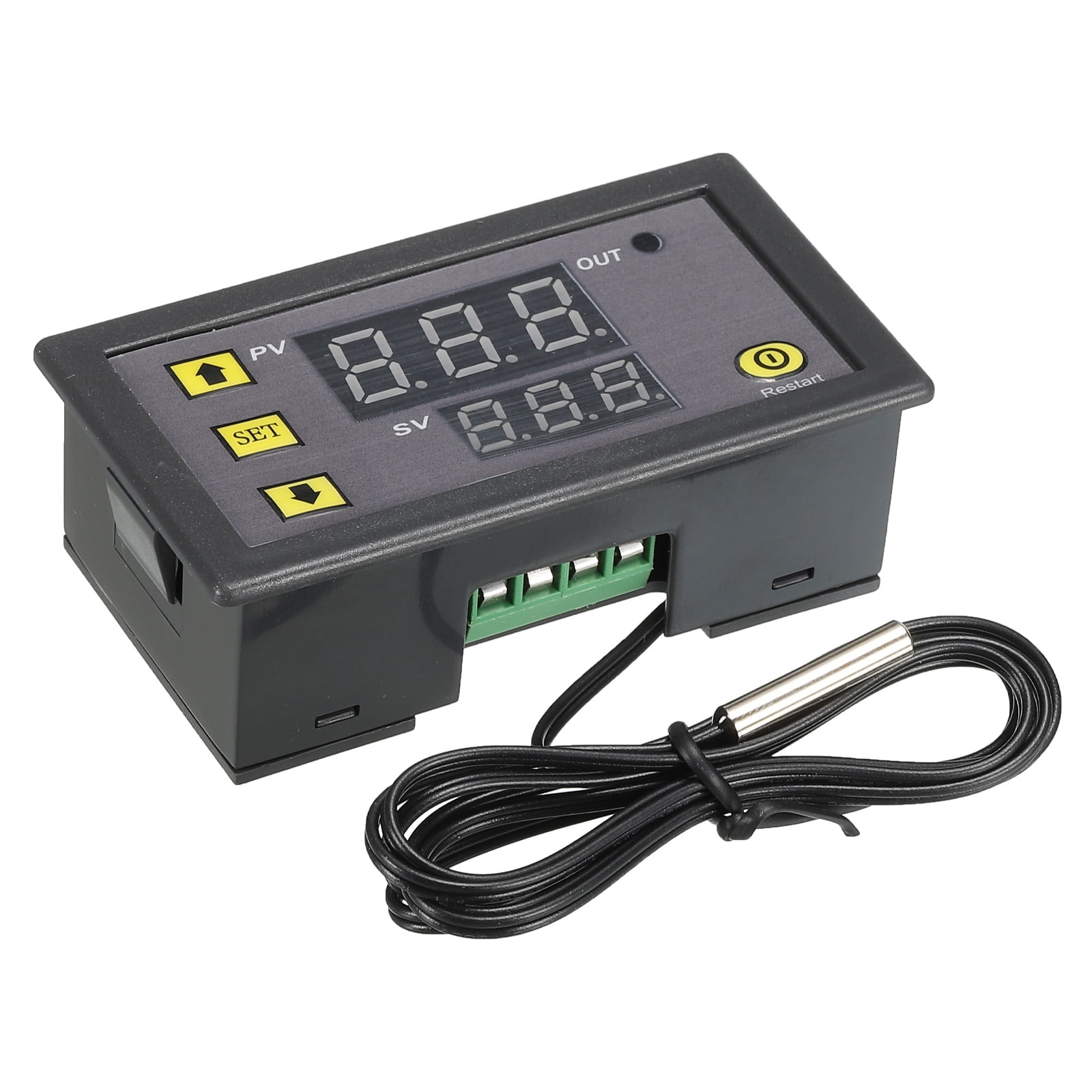 AC110 to 220V LED Digital Temperature Controller Thermostat Meter Heating  Cooling 20 to 100C W3230 Relay Output - Walmart.com