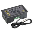 thumbnail image 1 of Unique Bargains AC110 to 220V LED Digital Temperature Controller Thermostat Meter Heating Cooling 20 to 100C W3230 Relay Output, 1 of 5