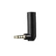 thumbnail image 2 of Headphone Adapter, 90 Degree Headphone Jack Adaptor 3.5mm Male To Female (2pcs, Black), 2 of 5