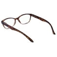 thumbnail image 4 of Inner Vision Women's Reading Glasses w/ Spring Hinges & Case - (3.5 x Magnification) - Brown Tortoise, 4 of 6