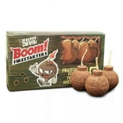Jealous Devil Boom Fire Starters 8 Pack for Charcoal Grilling and Campfires