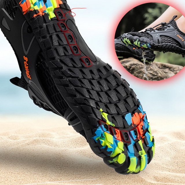 Zapatos Acuáticos Zapatos acuáticos antideslizantes, zapatos de agua transpirables para nadar para mujeres y hombres (blue41) Hugtrwg Para Estrenar