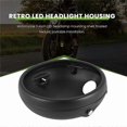 thumbnail image 5 of Motorcycle 7 Inch LED Headlight Mounting Housing Bracket for Headlight Head Light Lamp Housing Cover, 5 of 5