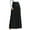 Black, variant on JIKNTTR Women's Elegant Skirt Plus Size Maxi Long with Pockets Coverup Night Out Office Versatile Stretchy Casual Beach Party Holiday Skirts