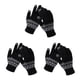 thumbnail image 3 of Sonducket Guantes de punto Estilo simple Moda Manos Abrigo Calentador Invierno al aire libre Adultos gruesos Pantalla táctil Guante de punto Negro Type1 NO1 Sonducket CBP468488, 3 of 6