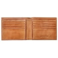 thumbnail image 2 of Cartera plegable Rawlings con puntadas de béisbol para hombre, color canela, 2 of 4
