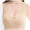 Beige, variant on 2PC Women'S Bras Thin Mesh Gathering Back of Complementary Wireless Bras for Women,Beige,XXL