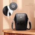thumbnail image 4 of Bolso de cuero fósforo impermeable para mujer FLhrweasw con billetera y monedas, 4 of 5
