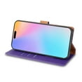 thumbnail image 2 of ChicShell Compatible with iPhone 16 Plus Wallet Case, PU Leather Flip Case with Card Holders RFID Blocking Shockproof Phone Cover, Purple, 2 of 7