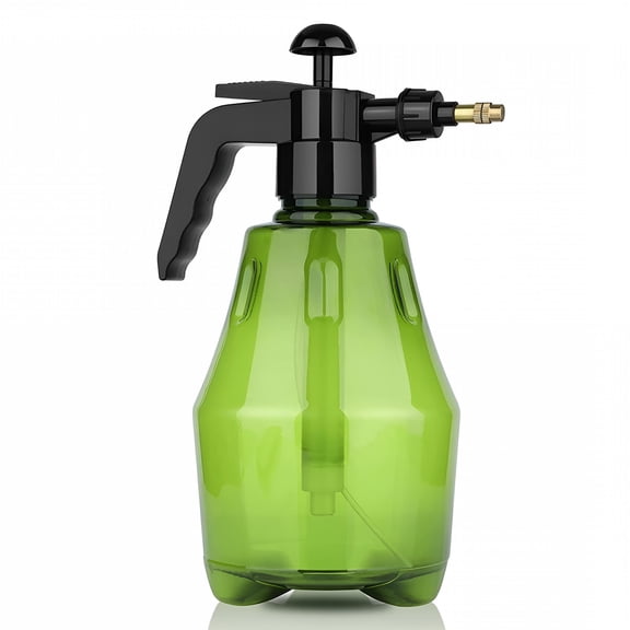 ZEPARO Gallon Handheld Garden Pump Sprayer,Lawn & Garden Pressure Water Spray Bottle with Adjustable Brass Nozzle,for Plants and Other Cleaning Solutions,Green
