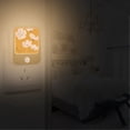 thumbnail image 2 of Yayeee LED Night Lights with Motion Detectors Auto Dusk to Dawn Light Sensors, 2 Pack, White Flowers, 2 of 7