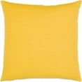 thumbnail image 3 of Lachen Woven Modern Pillow Cover in Saffron, Cream, 3 of 4
