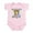 Petal Pink, variant on CafePress - Celebrate 100 Days Of School Infant Bodysuit - Baby Light Bodysuit, Size Newborn - 24 Months