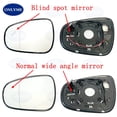 thumbnail image 2 of Car Wide Angle Heated Mirror Glass With Blind Spot For Lexus CT 200 200H 2012 2013 2014 2015 2016 2017 2018 2019 Normal R, 2 of 6