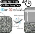thumbnail image 4 of Durable Insulated Lunch Bag With Tactical Camo Print, Lightweight Portable Lunch Tote For School, Daycare, Travel. Perfect For Military, Woodland, Desert, And Army Camouflage Lovers, 4 of 6