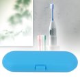 thumbnail image 2 of Electric Toothbrush Travel Box Fit For Jideng Langtian Shuke Travel Toothbrush Box （Blue）, 2 of 8