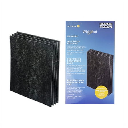 Whirlpool Charcoal PRE-FILTERS (Extra large) 8171510K (4 Pack)