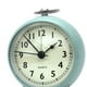 thumbnail image 2 of Reloj Silencioso de Despertador Reloj de de Reloj Decorativo Reloj Decorativo - Azul, 120x170x76mm Baoblaze Reloj despertador con doble campana, 2 of 6