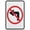 Warning Sign 5, variant on No Left Turn Outdoor Safe Sign - 8"x12", UV Protected, Weatherproof - Intersection, Street, Parking Lot, Road Alert