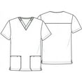 thumbnail image 4 of Tooniforms Scrubs Top For Men & Women V-Neck Print TF728, 4 of 5