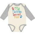 thumbnail image 3 of Inktastic My Nannie Loves Me Boys or Girls Long Sleeve Baby Bodysuit, 3 of 5