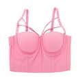 thumbnail image 1 of Haut Tube Élastique Pliant pour Femmes Confort Jeune Design Extensible Sans Couture Shapewear, 1 of 4