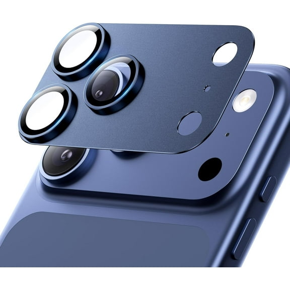 Phone Camera Lens Protector Compatible with iPhone 17 Pro Strong Adsorption 9H  Tempered Glass Camera Screen Full Protective Cover Case Friendly