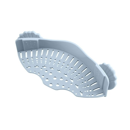 

DagobertNiko Kitchen Gadgets Food Strainer Green Silicone Food Strainers Heat Resistant
