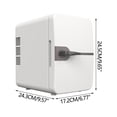 thumbnail image 3 of Dsseng 6L Hot & Cold Car Refrigerator  1X Compact and Stylish Mini Fridge with Reversible Door and Adjustable Temperature Control  Suitable for Car  Home  Office  and RV Use, 3 of 4