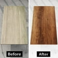thumbnail image 4 of Durable Vinyl Self Adhesive Vinyl Wrap, Waterproof Burl Wood Contact Paper for Countertops, Heat Resistant Scratch Proof Removable for Kitchen Island, Brown, 45CMx10M, 4 of 6