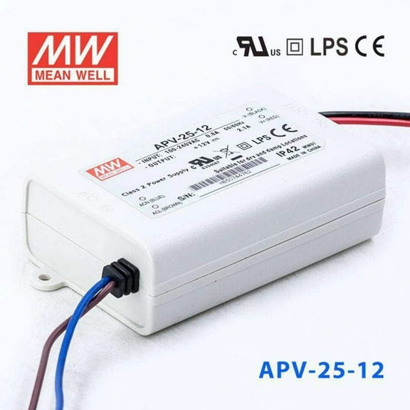 Mean Well APV-25-12 Power Supply 25W 12V