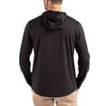 thumbnail image 2 of Men's Cutter & Buck Black Indianapolis Colts Coastline Epic Comfort Eco Recycled Long Sleeve Hoodie T-Shirt, 2 of 2