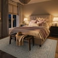 thumbnail image 3 of KUETH 9X12 Vintage Floral Area Rugs Machine Washable Rugs for Living Room, Non Slip Flat Pile Rug with Rubber Backing, Boho Rug for Entryway Bedroom Dining Room Home Office, 3 of 10