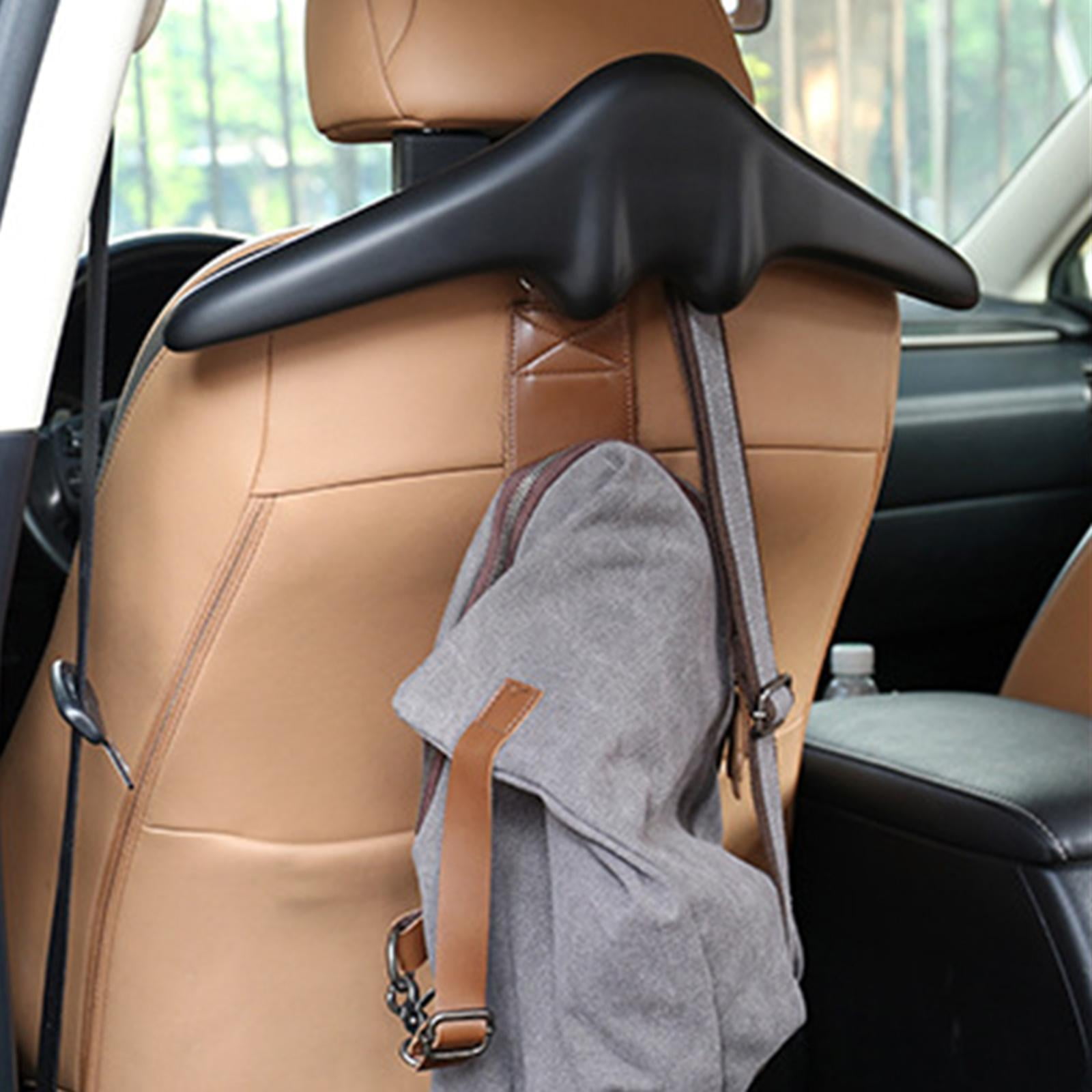 Multifunctional Car Coat Hangers Soft Back Seat Handle Hanging Hook Safety Hanger Headrest Clothes Hanger Fit for Vehicle Jacket Suit Bags Walmart