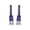 Purple, variant on Addon ADD-1FCAT6A-PE 1ft Purple Cat 6a Pvc Ethernet Cable Snagless Bubble Boot Rj-45 M/m