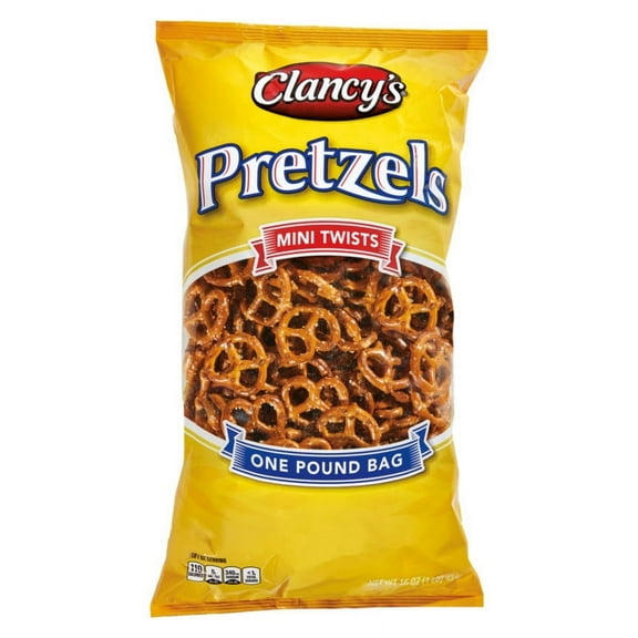 2PK - Clancy's Pretzel Mini Twists, 1 lb
