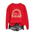 thumbnail image 5 of Jacenvly Hauts pour Femmes Liquidation Hauts Imprimés à la Mode Décontractés Manches Longues Sweat à Capuche Manches Régulières Hauts pour Femmes en Liquidation, 5 of 5
