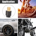 thumbnail image 3 of Unique Bargains 1pcs 60cm Flexible Copper Rubber Tube Tire Valve Connect Pipe Air Chuck Inflator Compressor Pump Extension Hose for Car, 3 of 6
