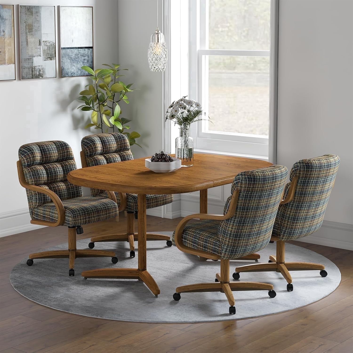 chromcraft 5-piece table set for product