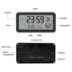 thumbnail image 2 of Reloj despertador para dormitorio, reloj de pared digital de 5,8 pulgadas, con fecha, día de la semana, temperatura y humedad interior, funciona con pilas., 2 of 4