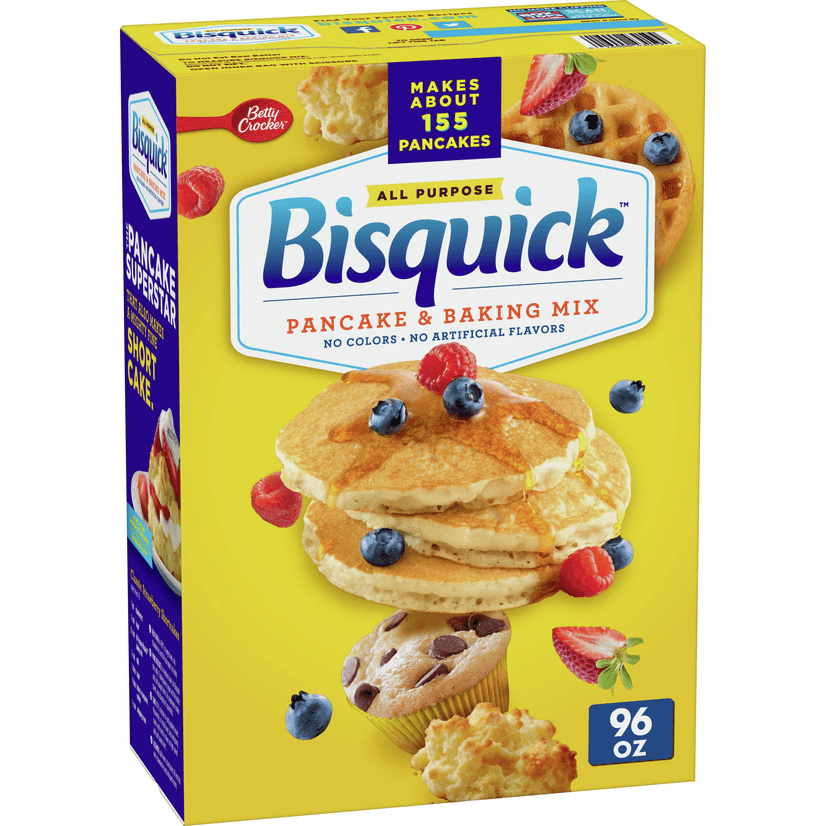 Betty Crocker Bisquick Pancake and Baking Mix, 96 oz