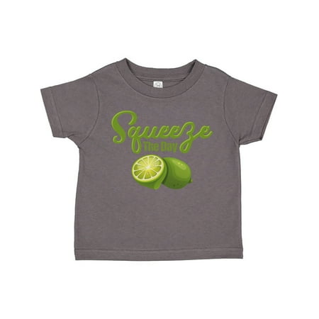 

Inktastic Lime Squeeze The Day Gift Toddler Boy or Toddler Girl T-Shirt