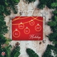 thumbnail image 2 of 2026 Happy Holidays – Love, Faith, Hope, Joy, Believe Elegant Red and Gold for Christmas and New Year Greetings, Invitations and Thank You Cards | 4.25 x 5.5 (A2 Size) | 25 Cards and 25 Envelopes, 2 of 8