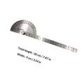 thumbnail image 2 of EXHUMKY Goniometer Ruler for Carpenter and Artist 1Pack 7.86X3.54X0.08 In, 2 of 8