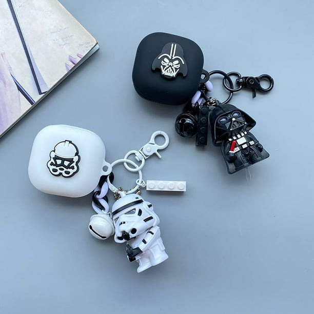 Case Compatible For Samsung Galaxy Buds Live Gmyle Silicone 3d Anime Cartoon Characters Cute Cool Protective Shockproof Earbuds With Keyring Wireless Charging Case Cover Skin Black Vadar Walmart Com