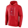 thumbnail image 2 of Men's  Red Detroit Pistons Michelob Ultra Full Court Pullover Hoodie, 2 of 3